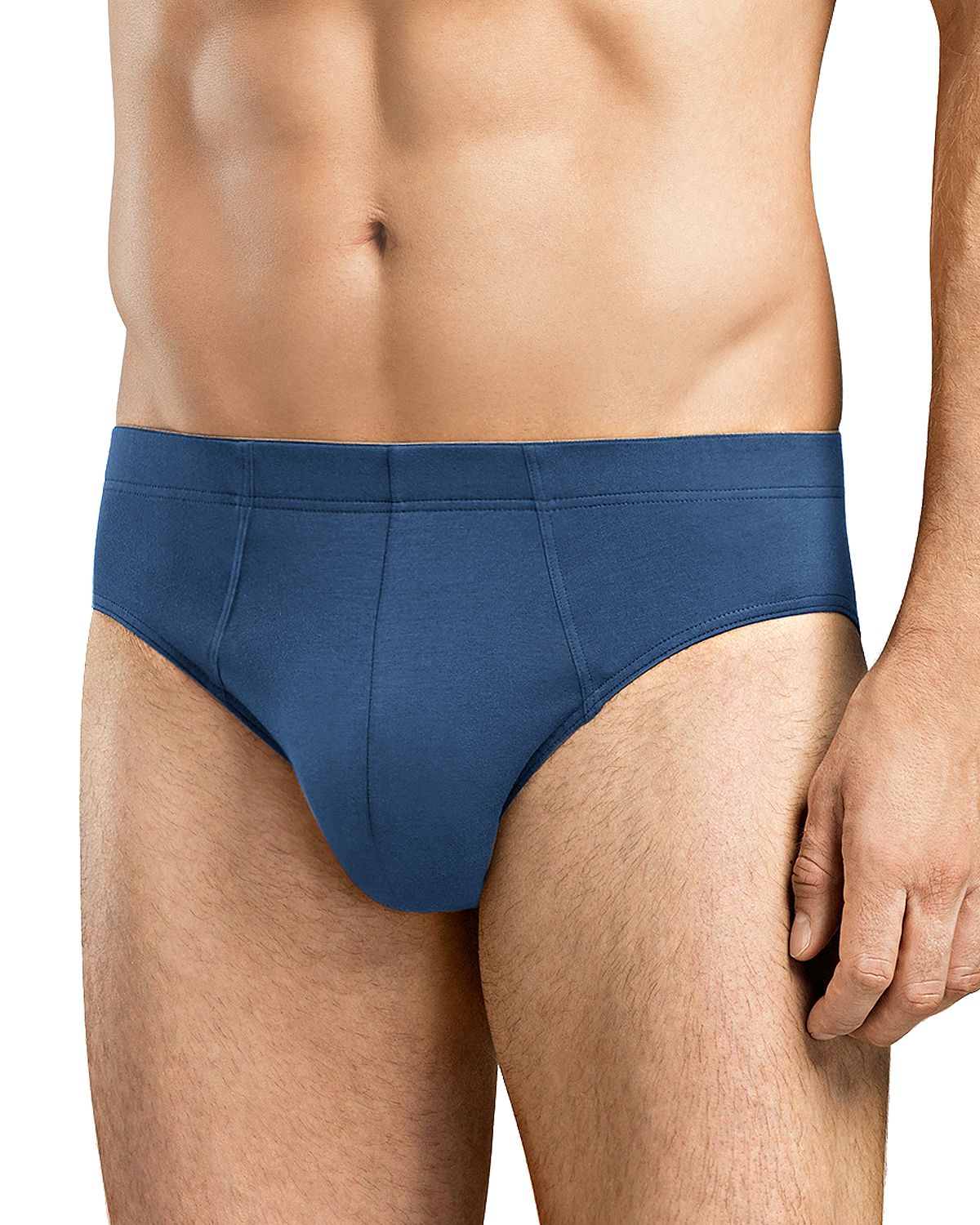 Hanro Cotton Superior Briefs Ferminate Blue