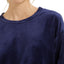 Hanro Long Sleeve Velour Sleep Shirt Intense Blue