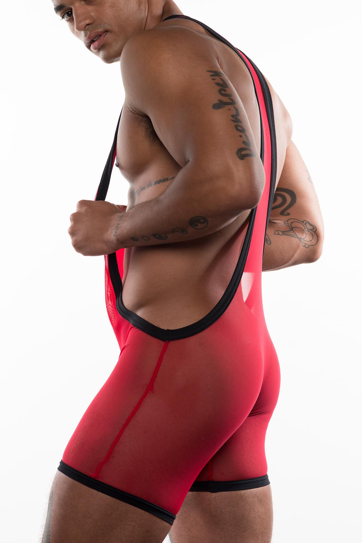 Hard Core Red XOXO Singlet