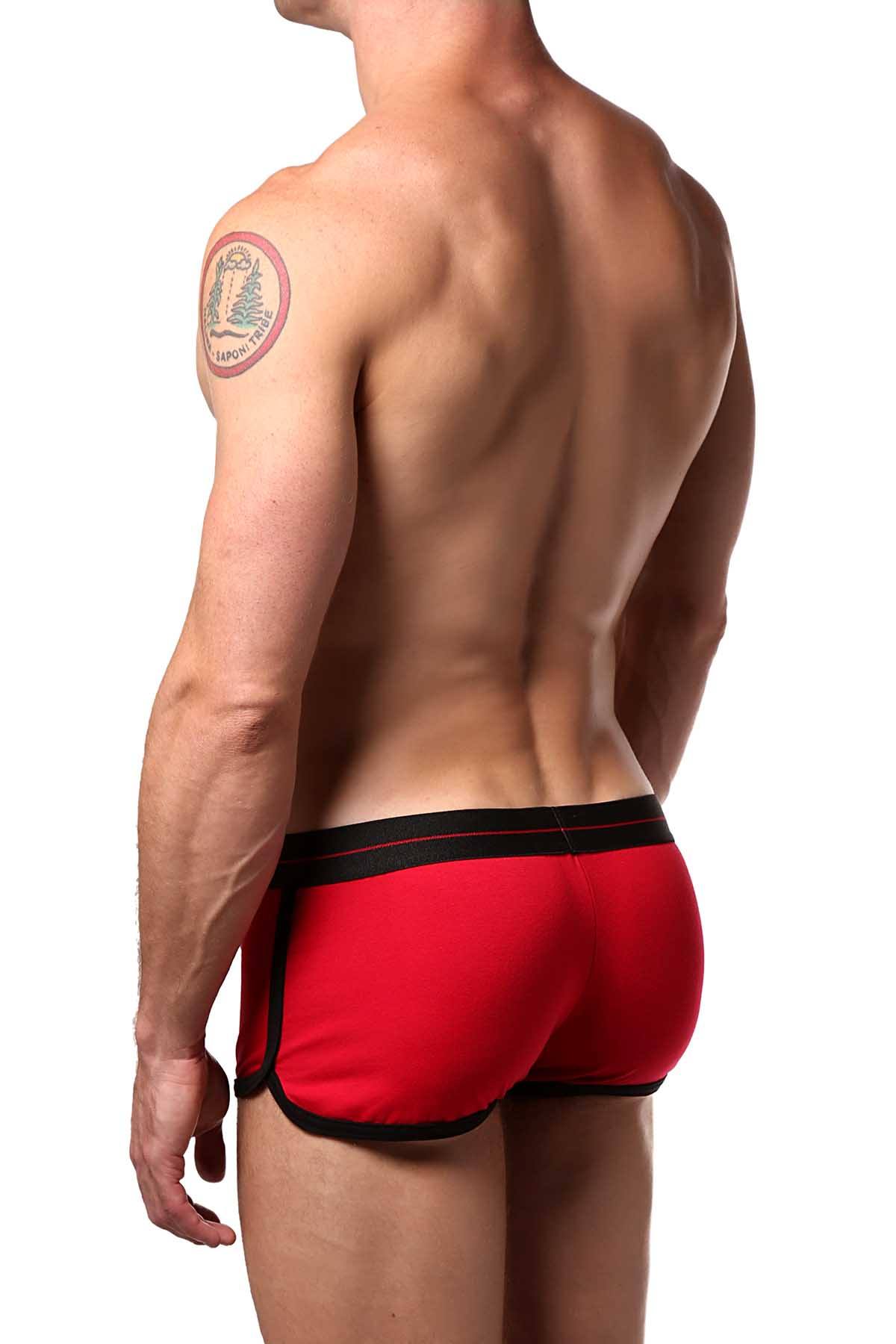 HardCore by GoSoftwear Red Edge Sq-Cut Brief