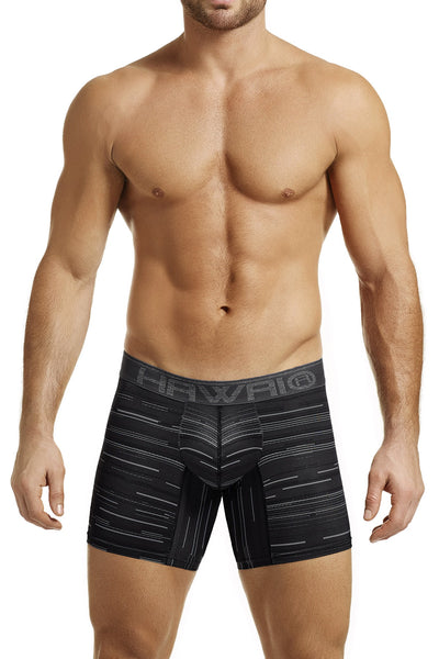 Hawai Black Psyche-Digital Printed Boxer Brief
