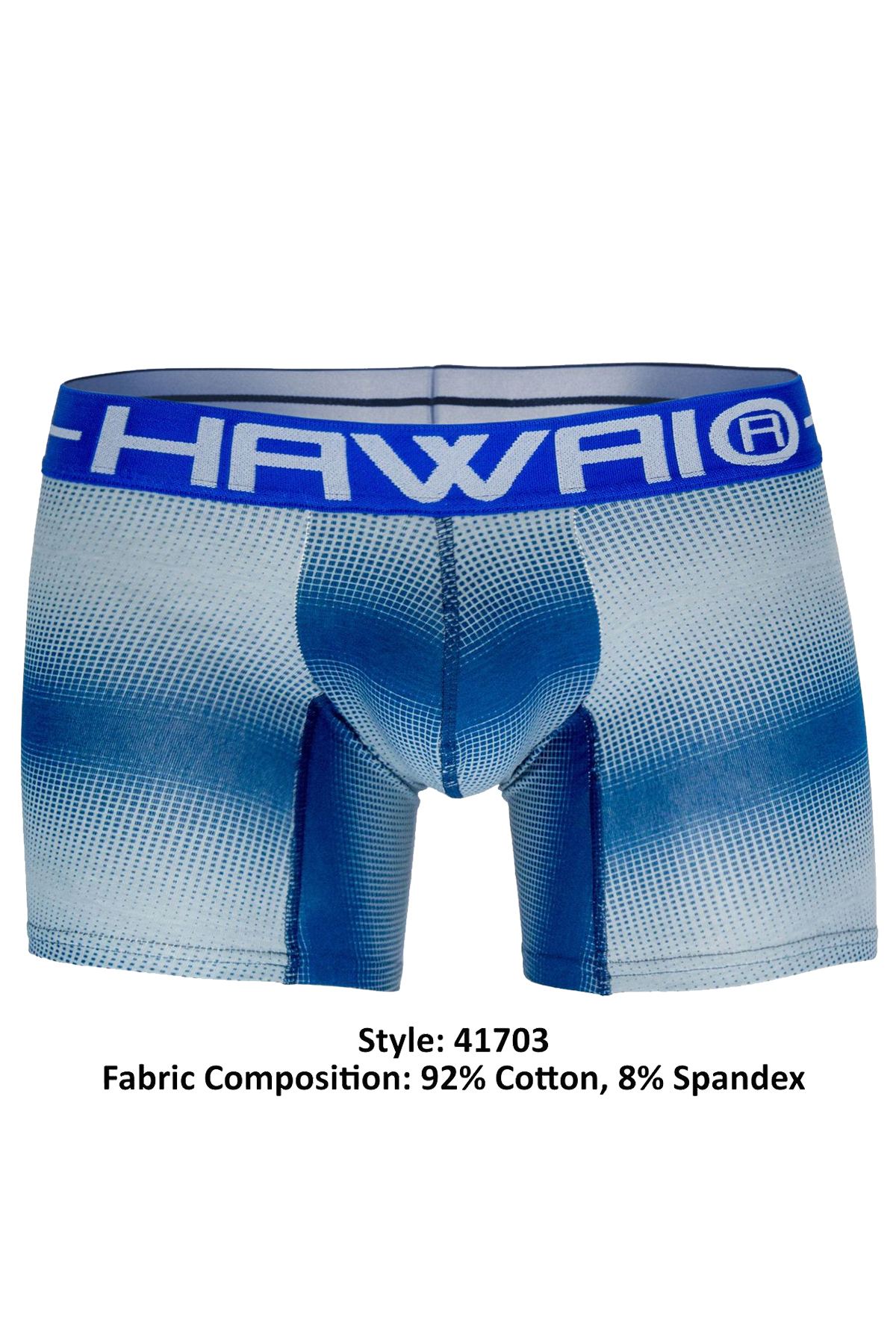 Hawai Blue Double Ombré Boxer Brief