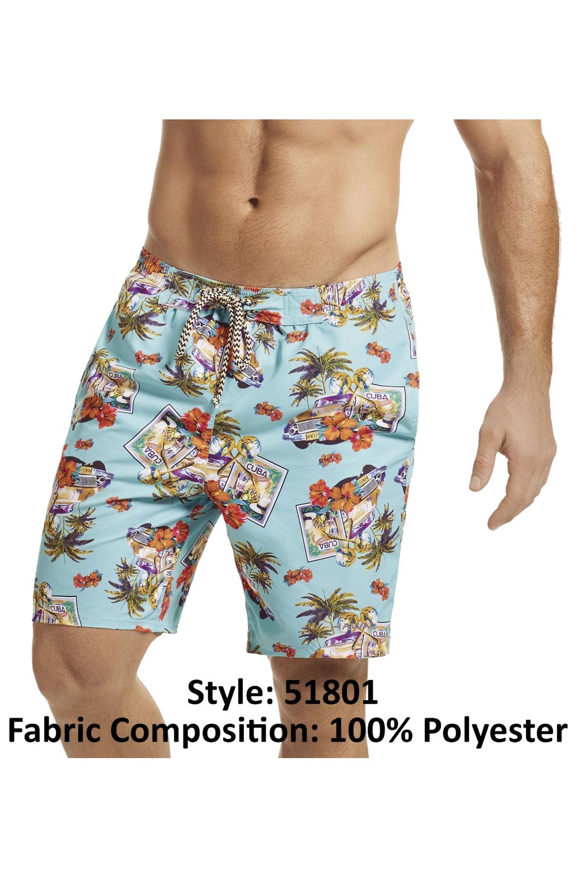 Hawai Blue Vintage Cuba Boardshort