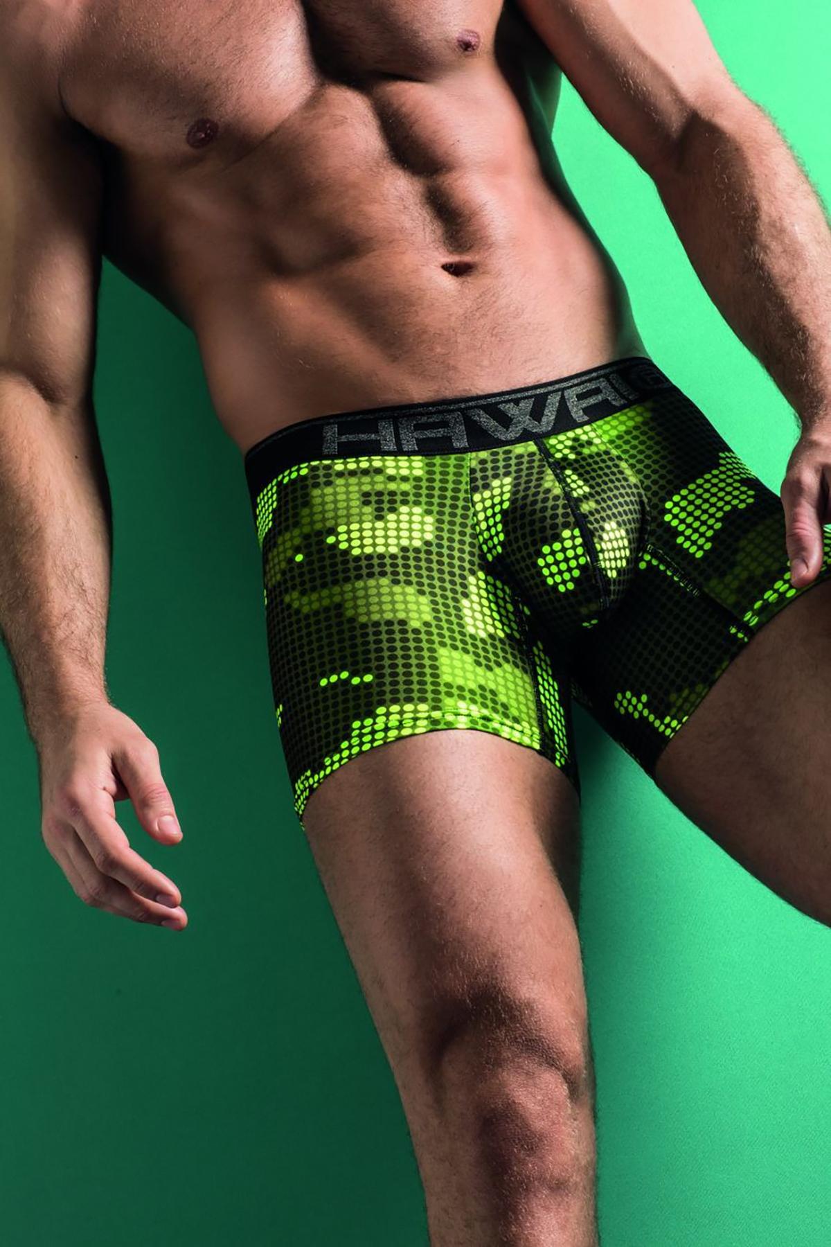 Hawai Green Digital Camo Print Trunk