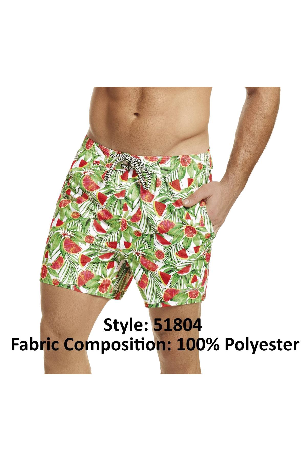 Hawai Green Fun and Fruity Swim Short