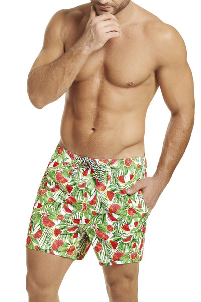 Hawai Green Fun and Fruity Swim Short