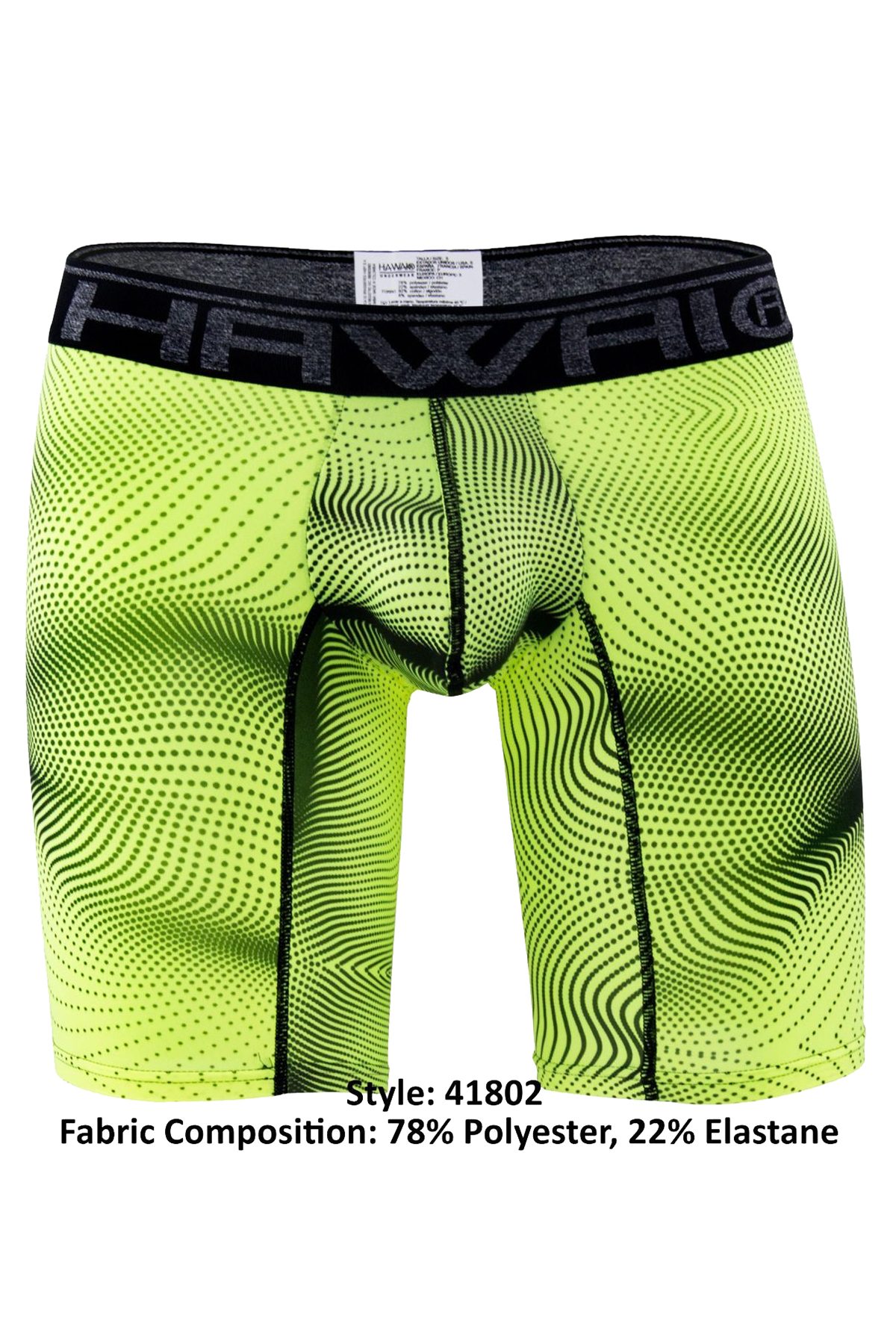 Hawai Green Mesmerizing Boxer Brief