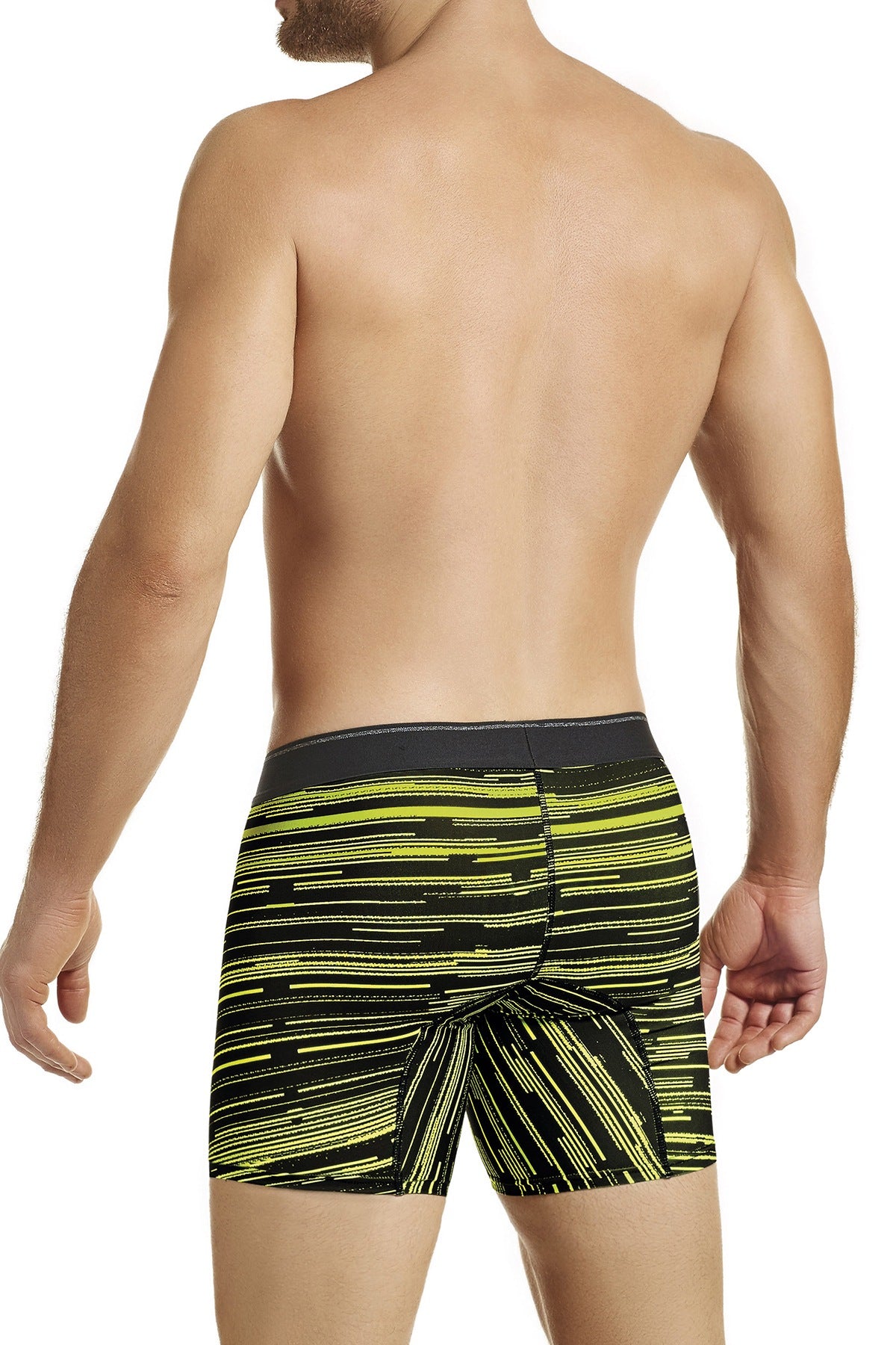 Hawai Green Psyche-Digital Printed Boxer Brief