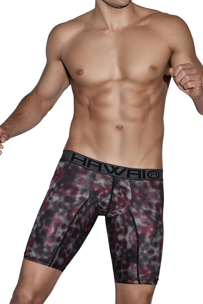 Hawai Grey/Multi Burn Blur Boxer Brief