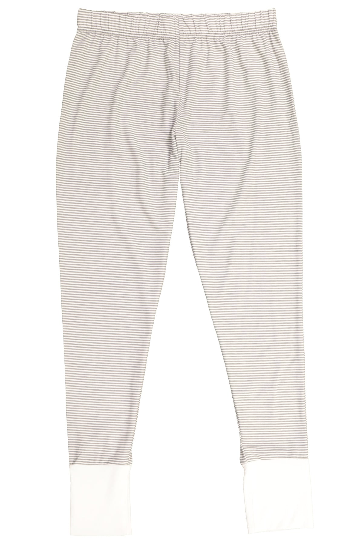 Head 2pc Feeder Stripe & Real White Ladies Henley Pajama Set