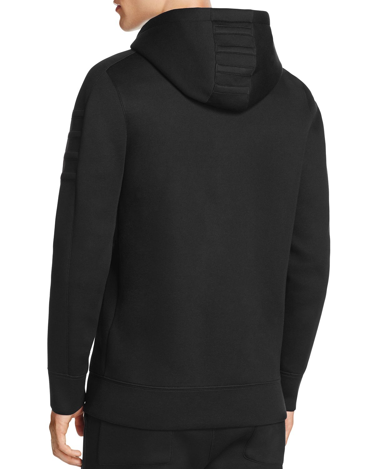 Helmut Lang Sponge Fleece Zip Hoodie Black