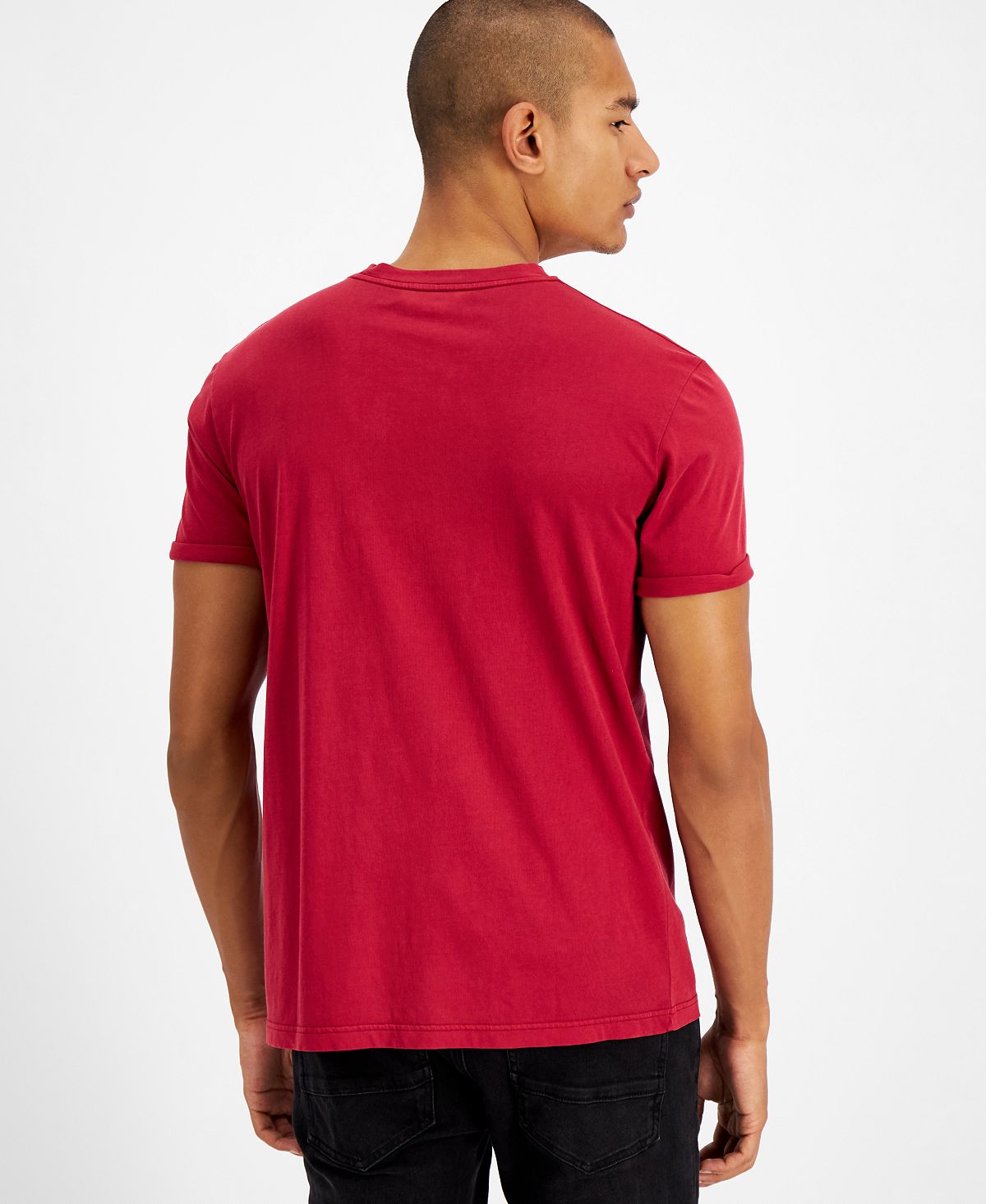 Heroes Motors Handlebar Logo T-shirt Red