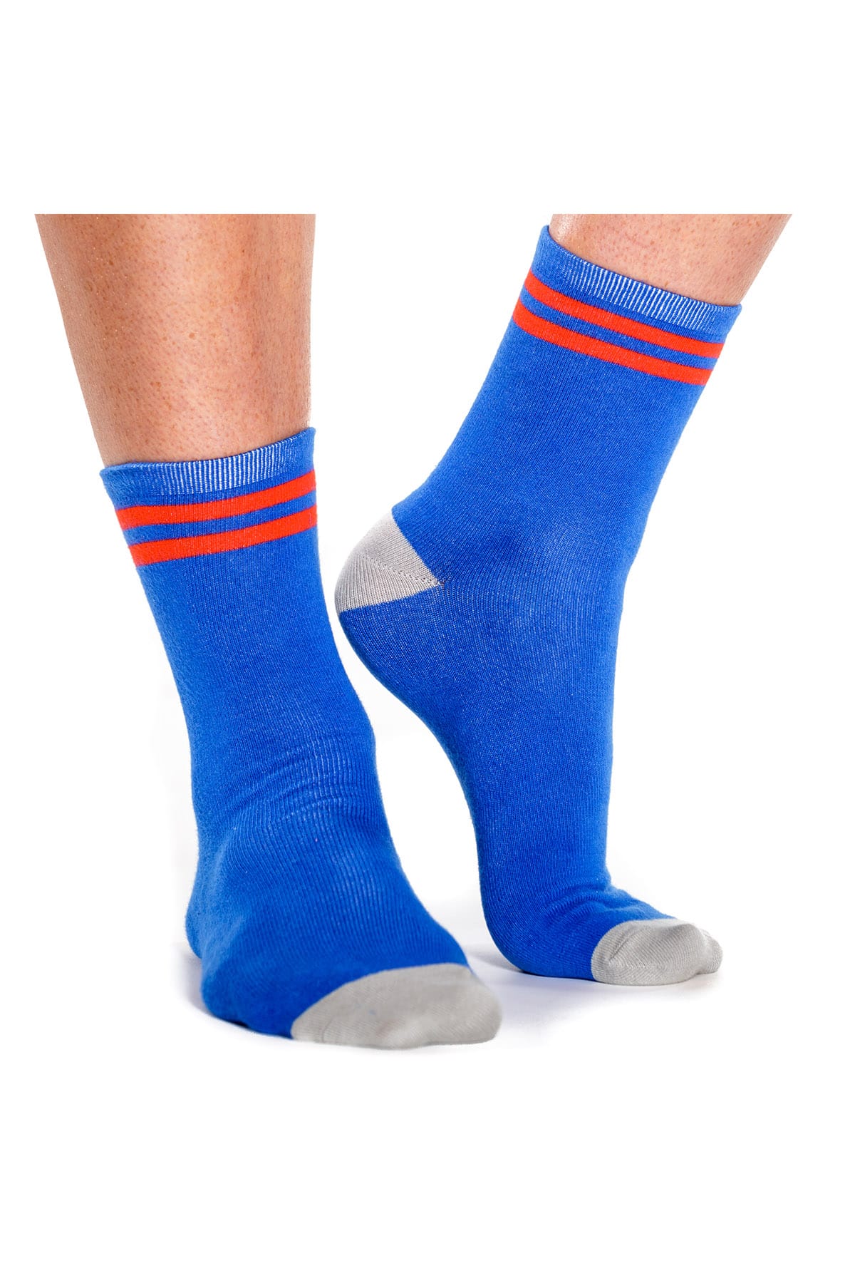 Hey Franky Blue Sock