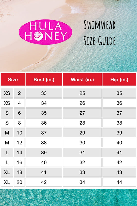 Hula Honey Little Wild One Crochet Tab Side Hipster Bikini Bottom in Blue