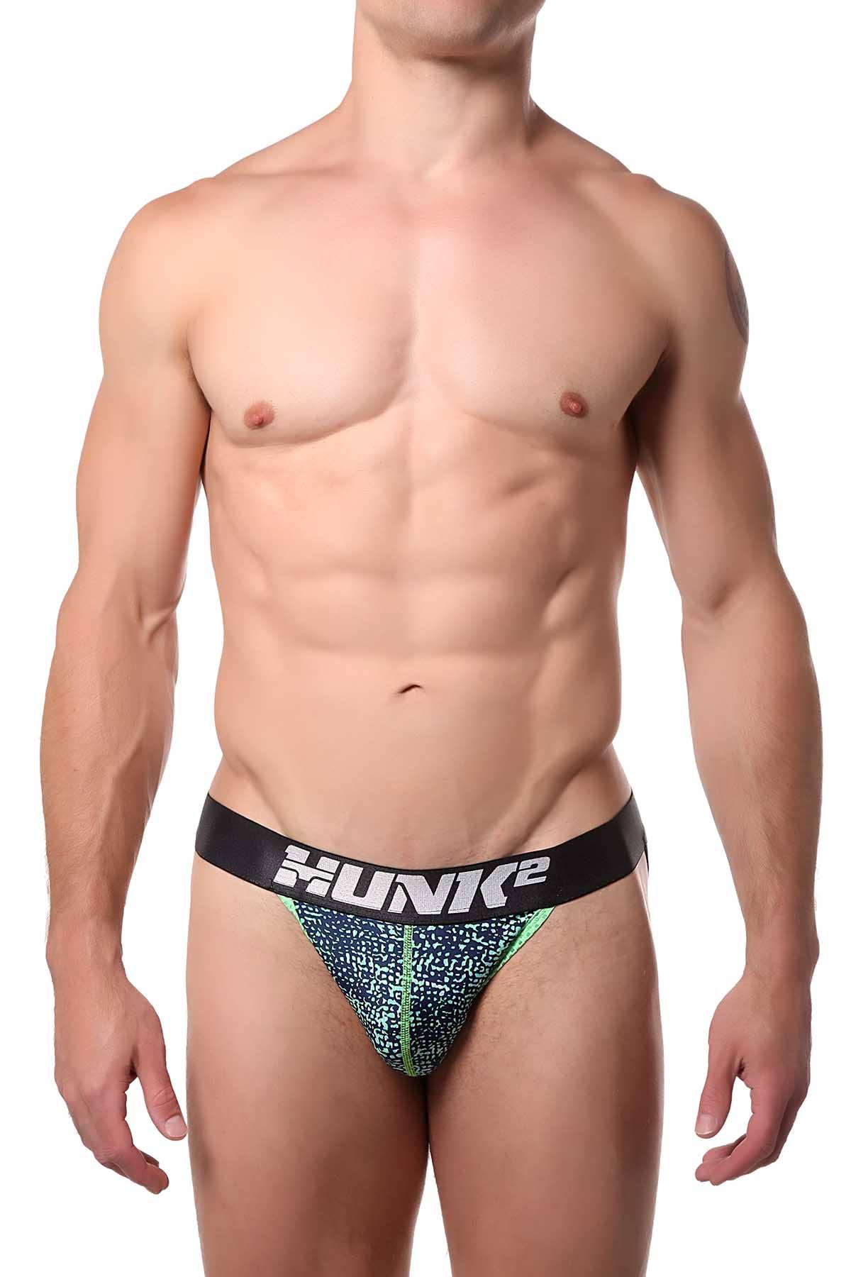 Hunk² Blue/Green Phoenix Espace² Jockstrap
