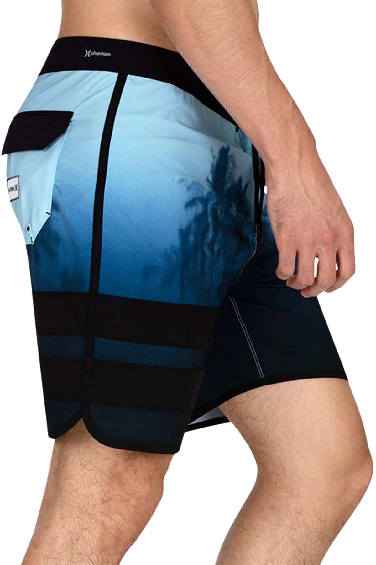 Hurley Phantom Block Party 18" Boardshort in Black