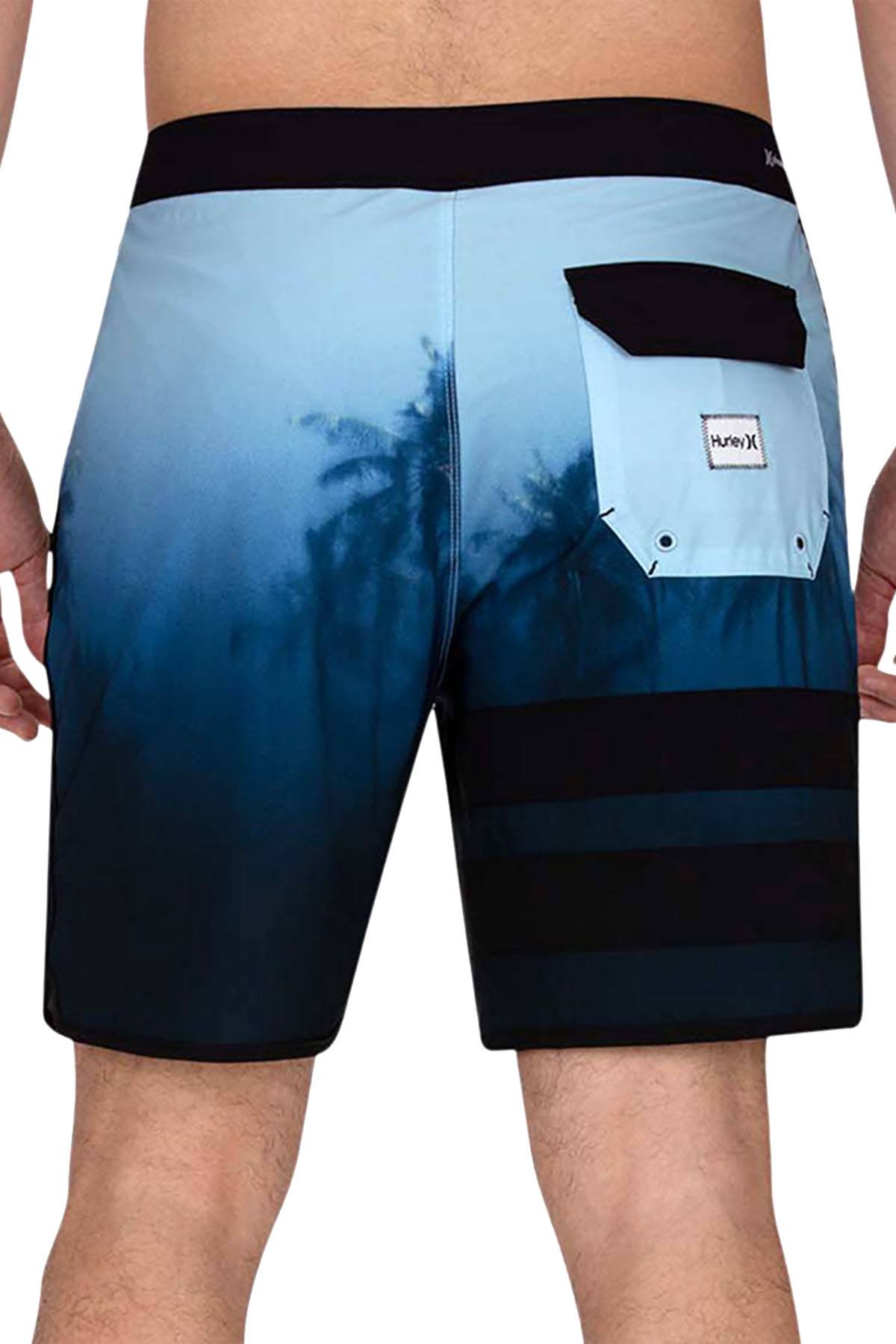Hurley Phantom Block Party 18" Boardshort in Black