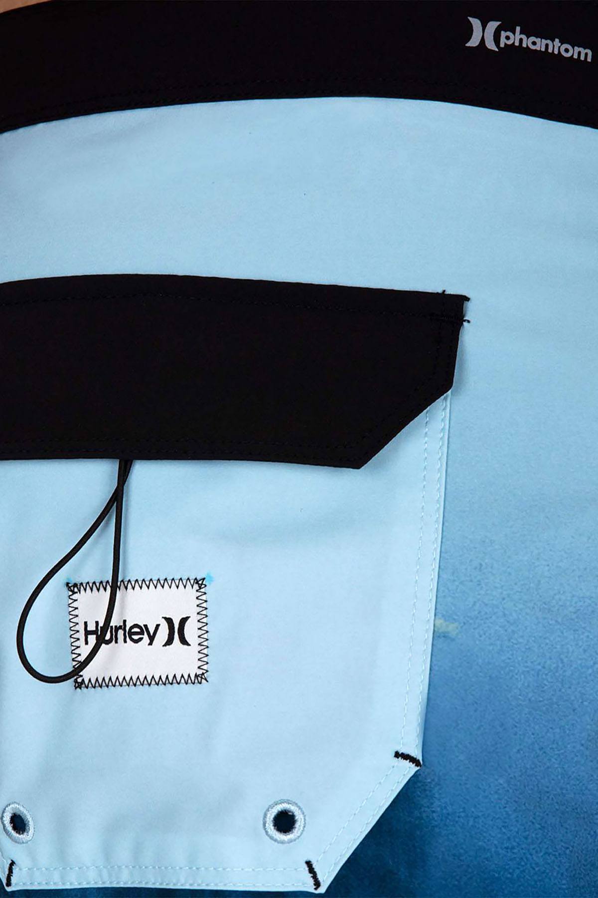 Hurley Phantom Block Party 18" Boardshort in Black