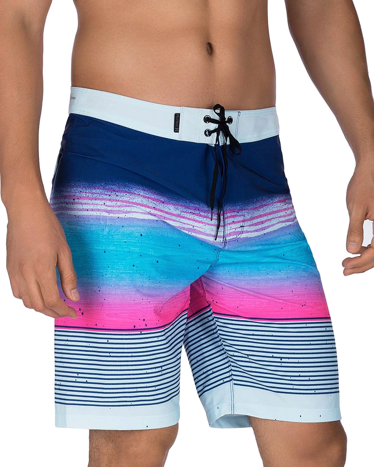 Hurley Phantom Overspray Stretch Boardshort in Gym Blue
