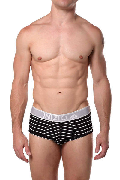 INIZIO Black Special Microfiber Brief