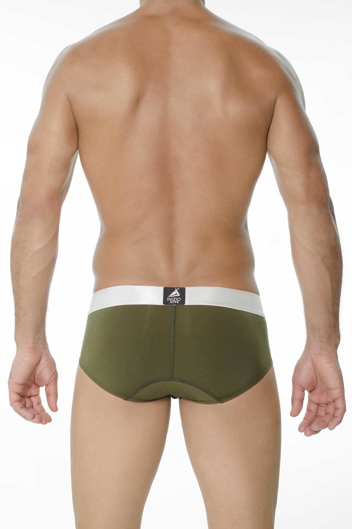 INIZIO Green Million Microfiber Brief