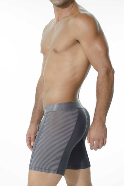 INIZIO Grey Ocam Microfiber Boxer Brief