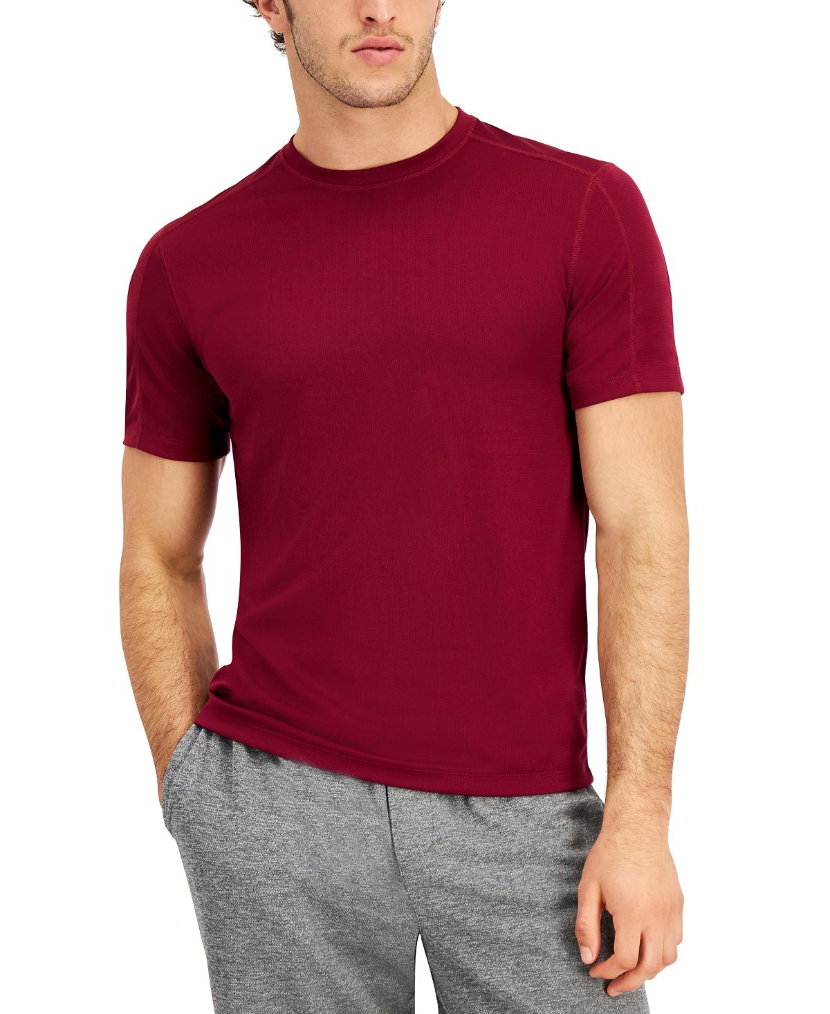 Id Ideology Birdseye Training T-shirt Malbec