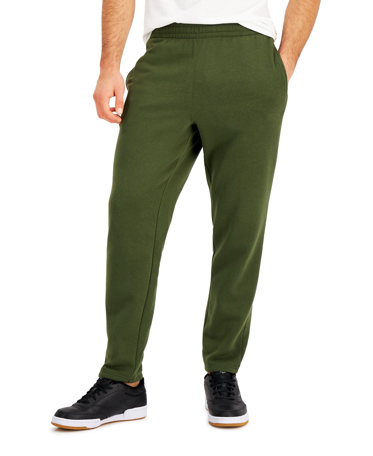 Id Ideology Solid Fleece Pants Native Green