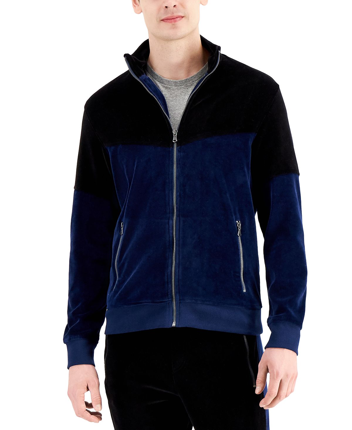 Inc International Concepts All-time Track Jacket Timeless Navy