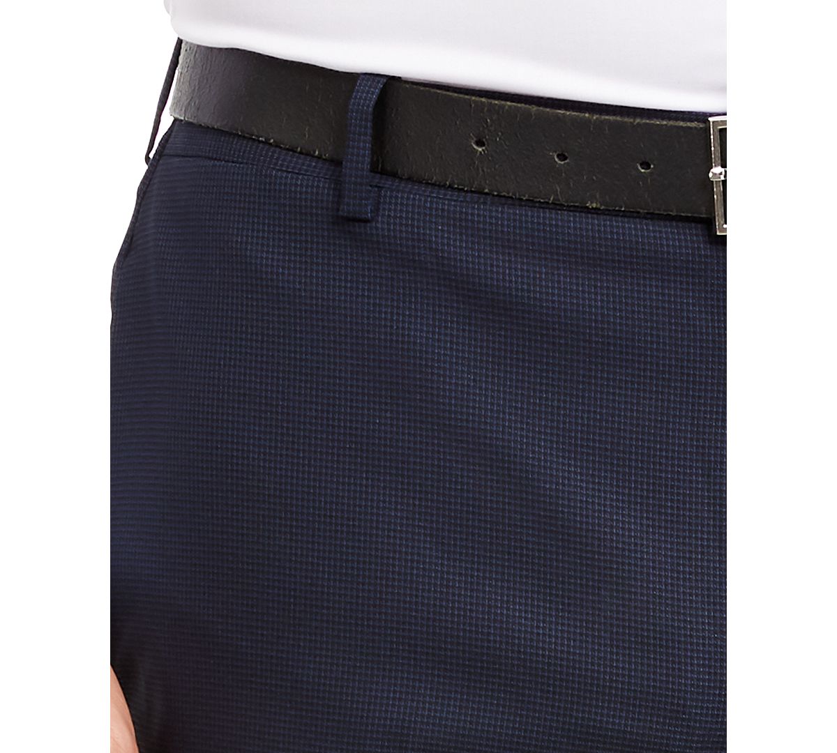 Inc International Concepts Inc Slim-fit Micro Check Suit Pants Navy Combo