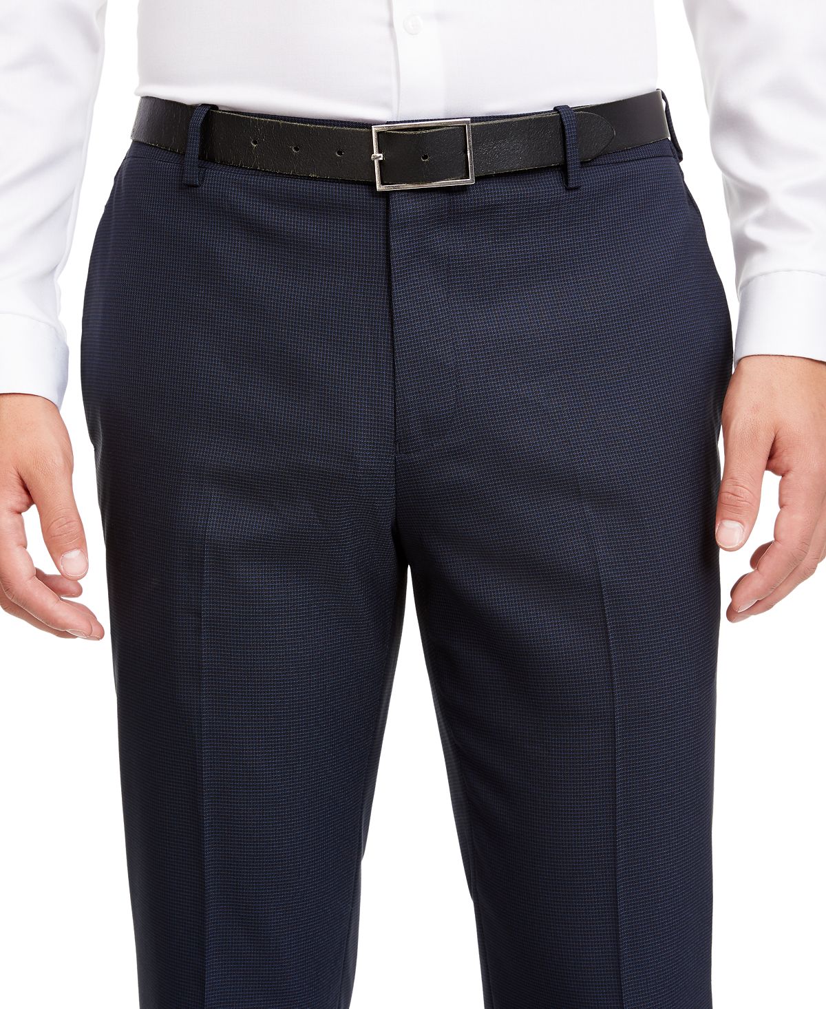 Inc International Concepts Inc Slim-fit Micro Check Suit Pants Navy Combo