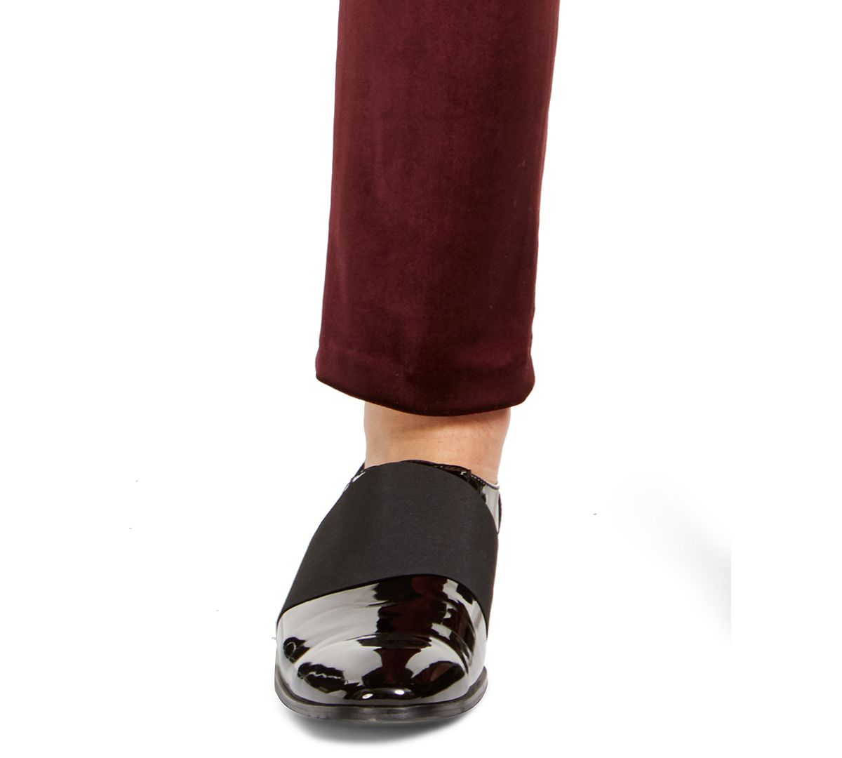 Inc International Concepts Inc Slim-fit Shiny Velvet Pants Friar