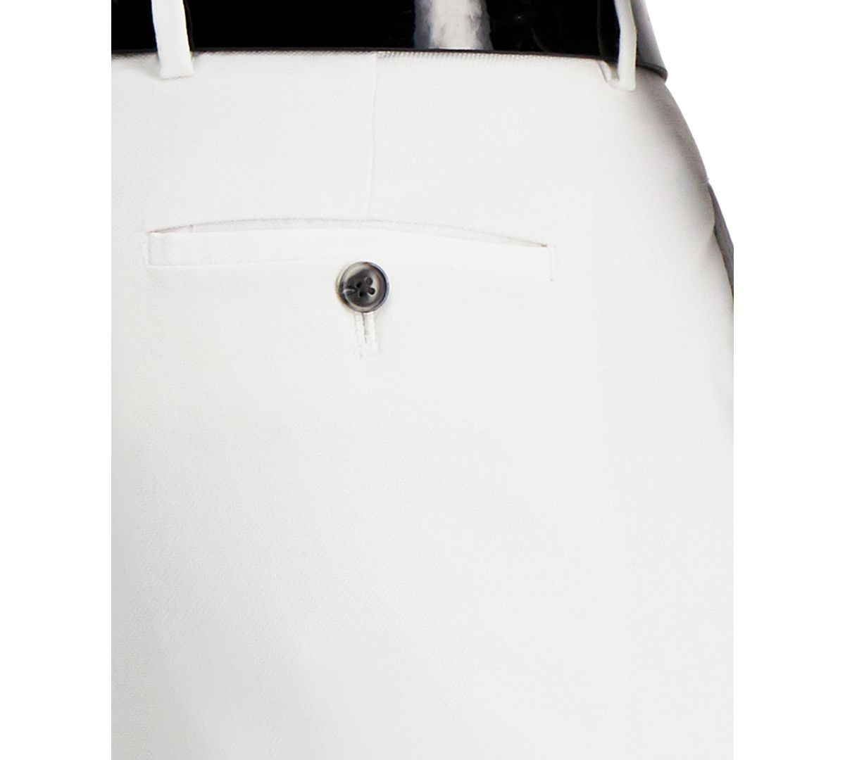 Inc International Concepts Inc Slim-fit Stretch White Solid Suit Pants White Pure