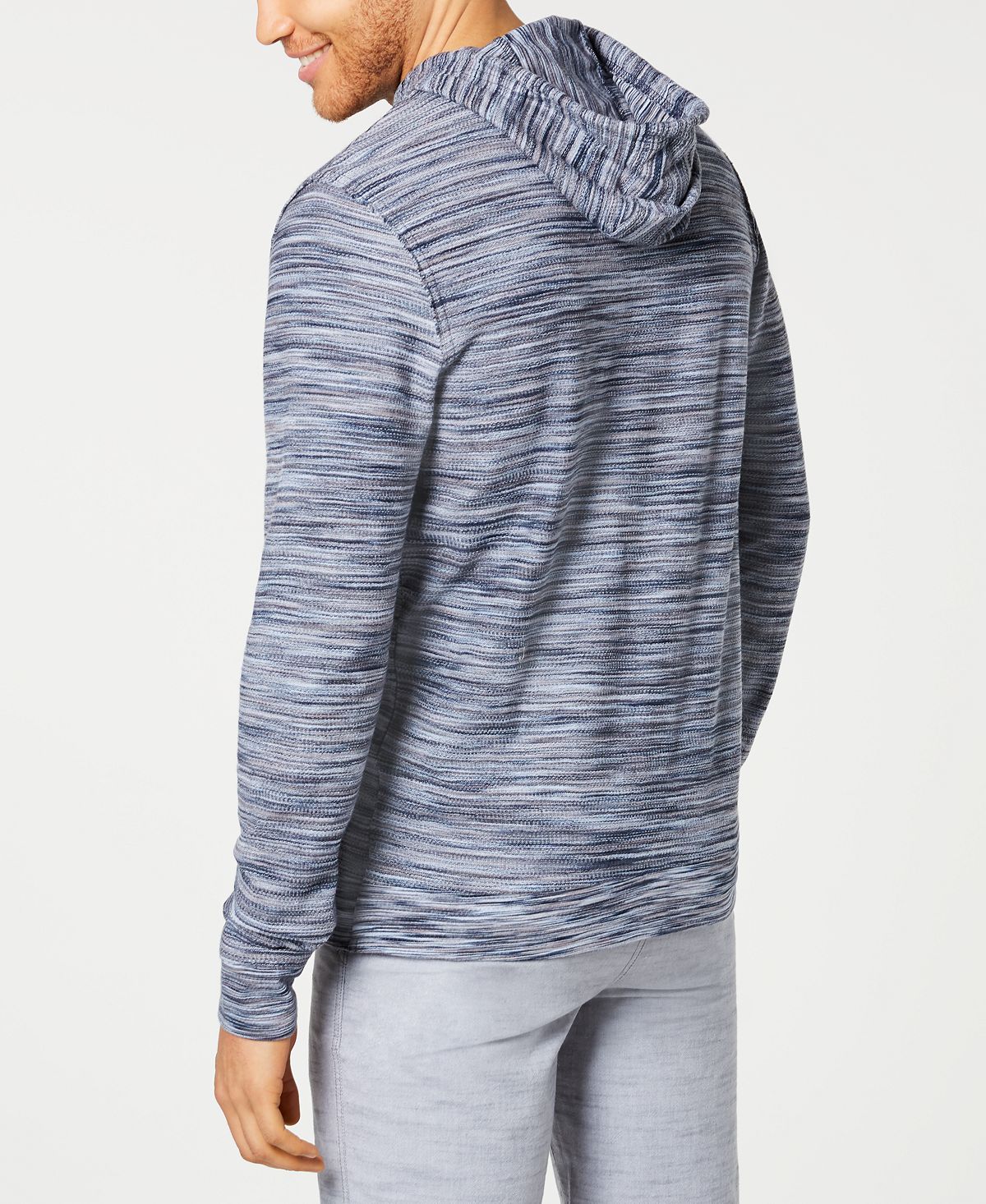 Inc International Concepts Inc Space Dye Hoodie Basic Navy