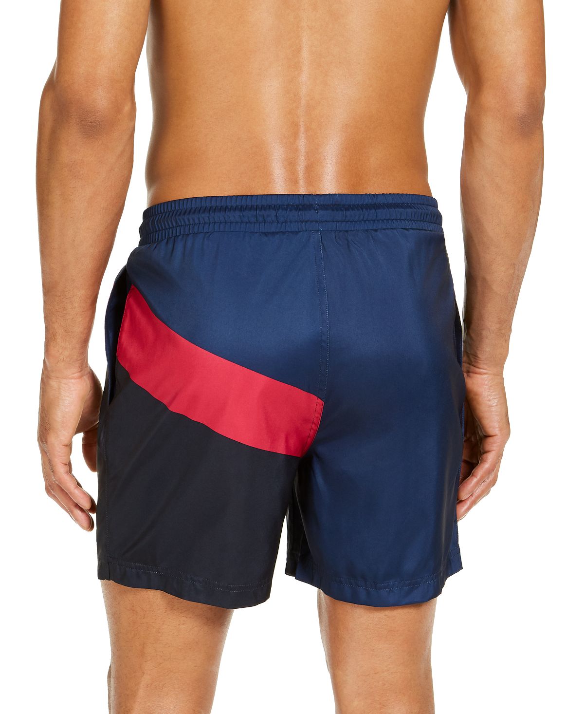 Inc International Concepts Inc Splice Colorblock 5" Swim Trunks Basic Navy