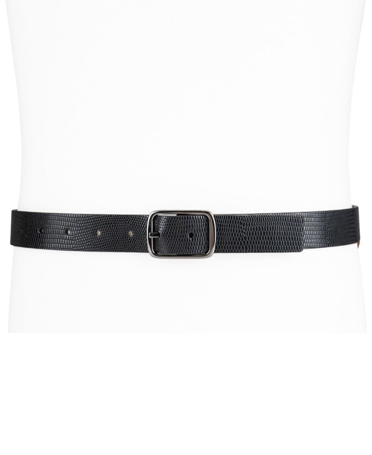 Inc International Concepts Reversible Belt Black