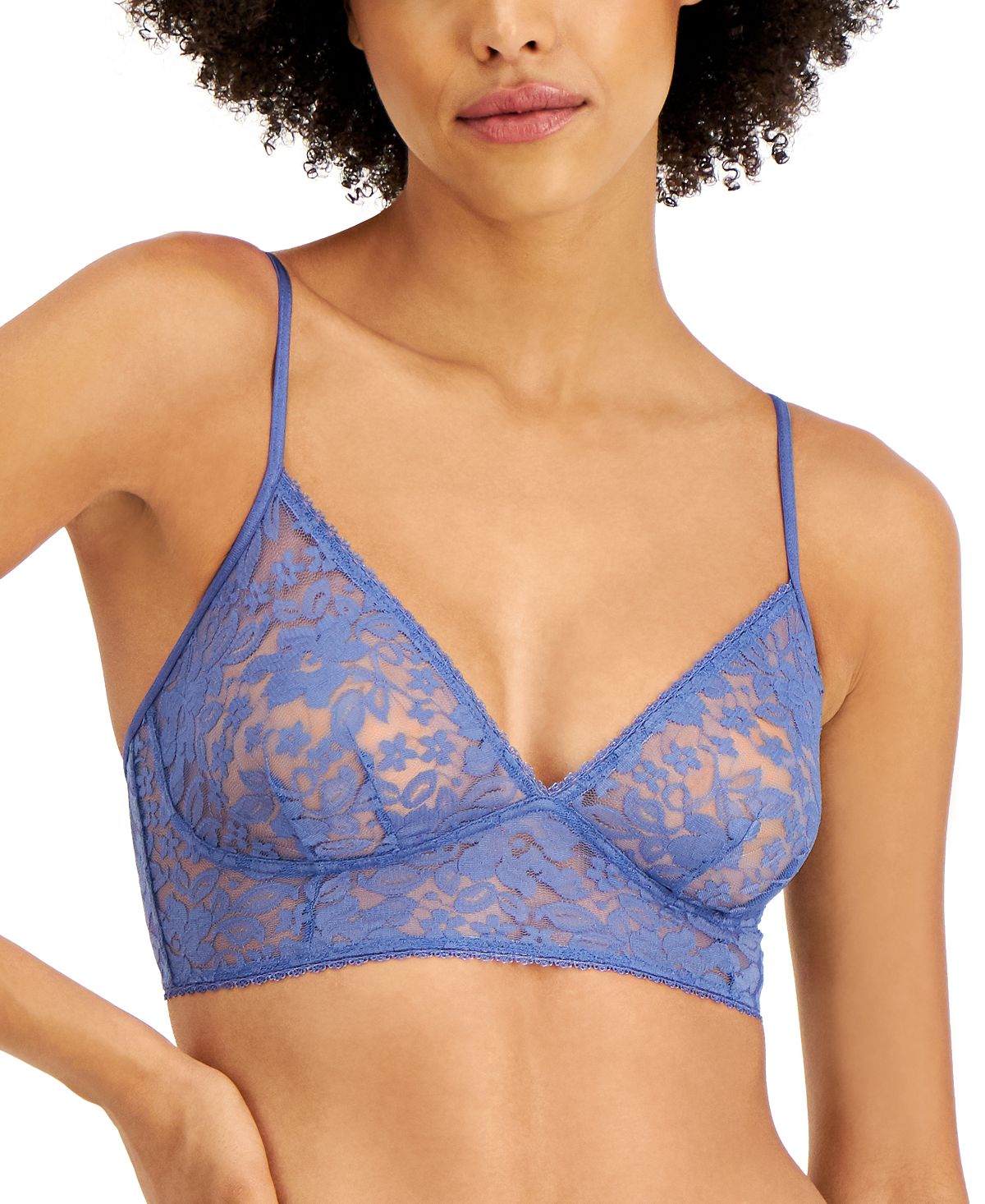 Inc International Concepts Wo Lace Bralette Nightfall
