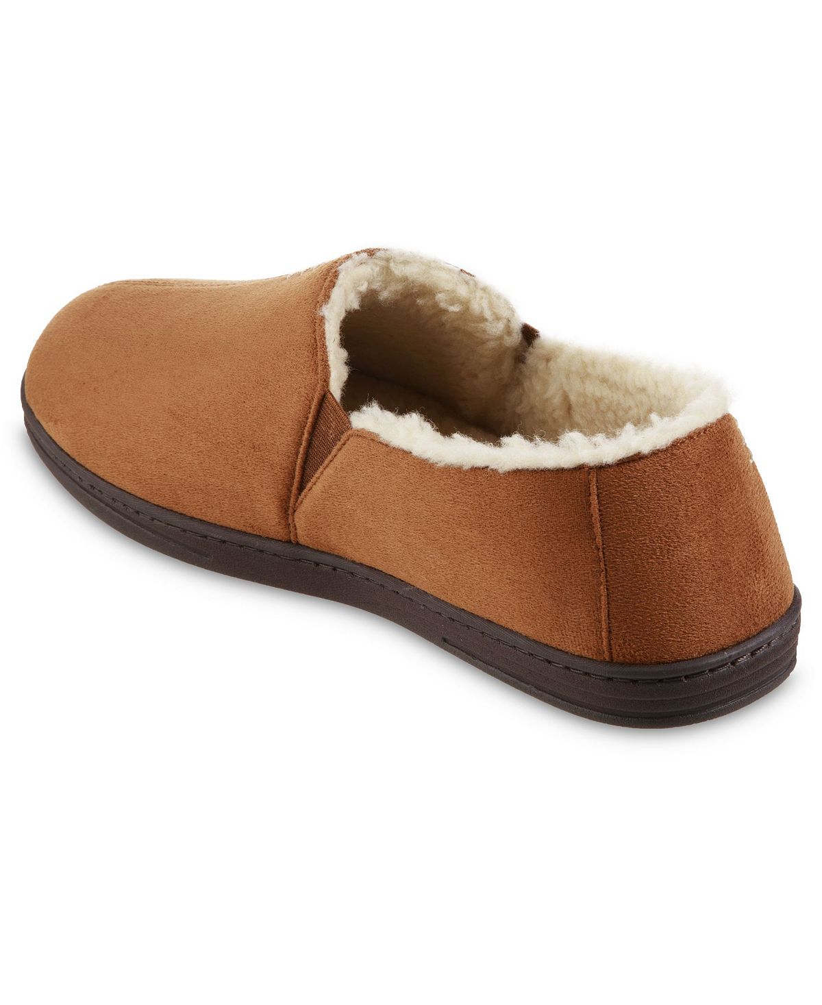 Isotoner Signature Nigel Closed Back Slipper Cognac