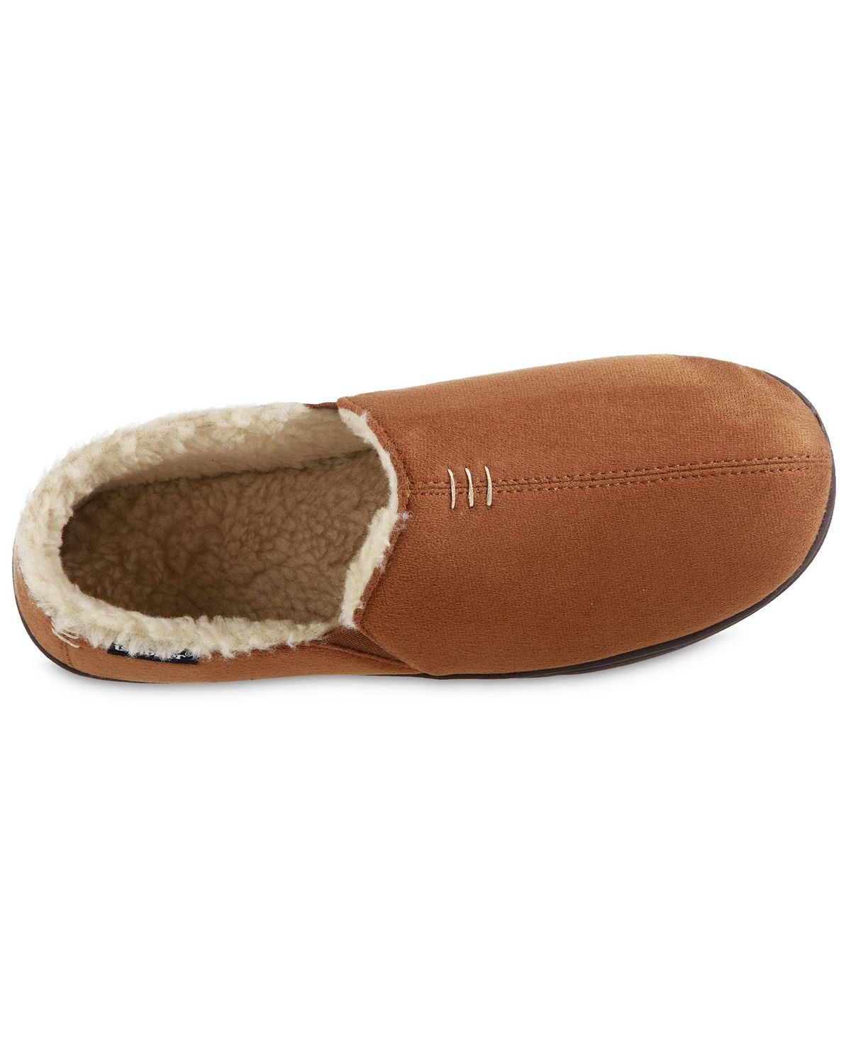 Isotoner Signature Nigel Closed Back Slipper Cognac