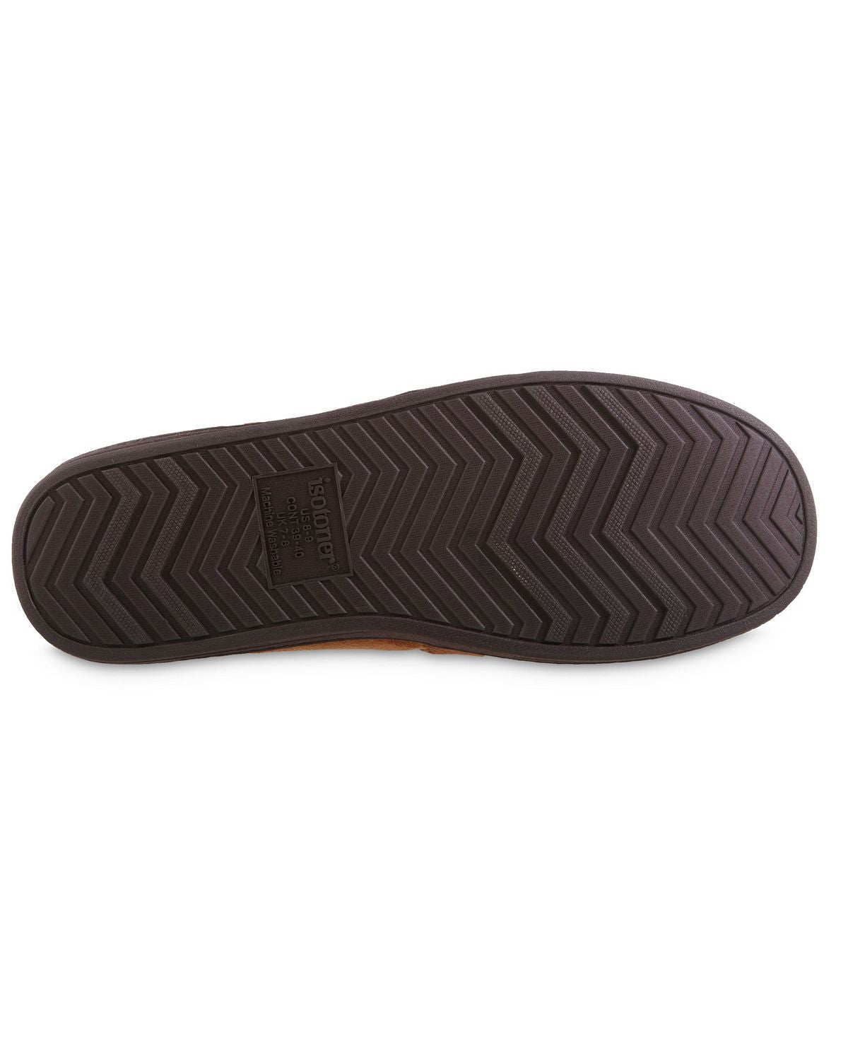 Isotoner Signature Nigel Closed Back Slipper Cognac