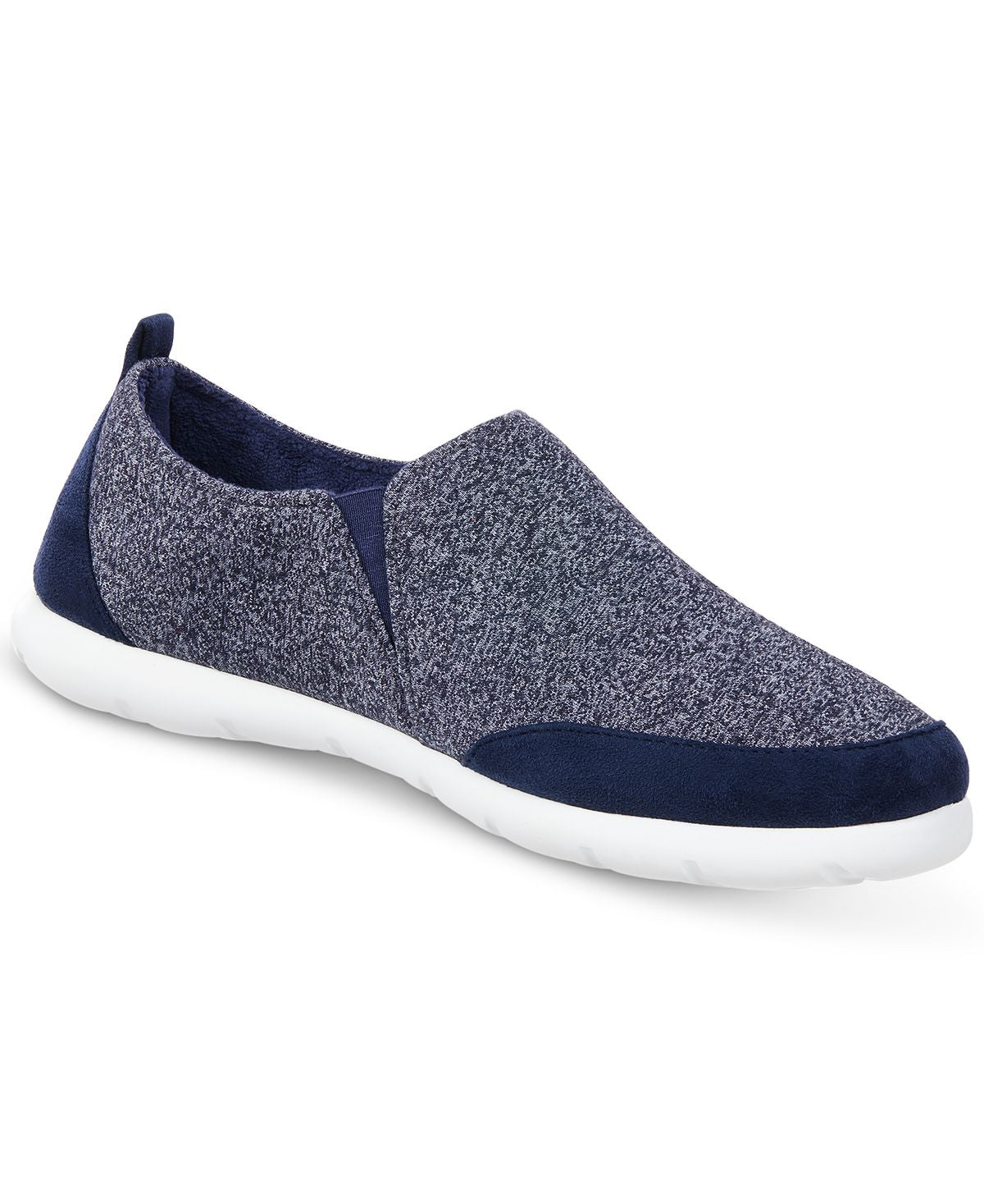 Isotoner Signature Zenz Sport-knit Slippers Navy