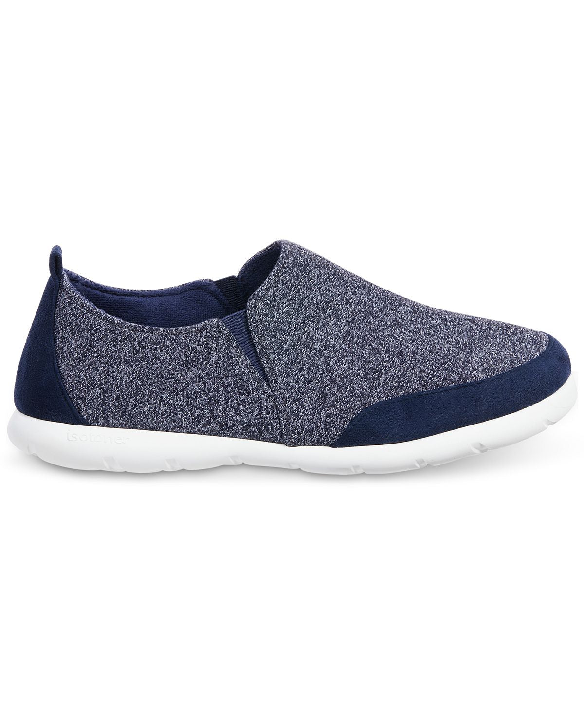 Isotoner Signature Zenz Sport-knit Slippers Navy