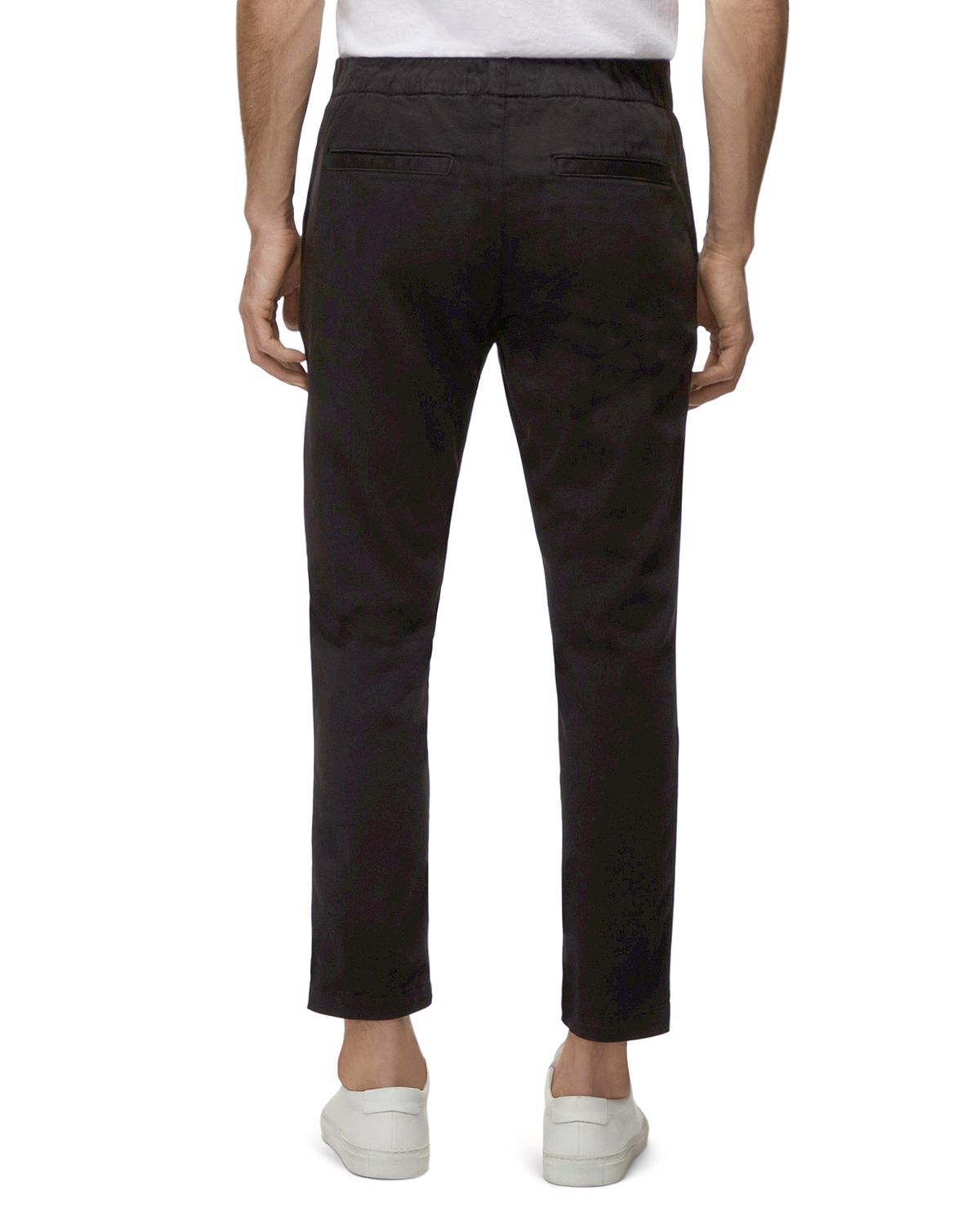 J Brand Spadium Cropped Jogger Pants Black