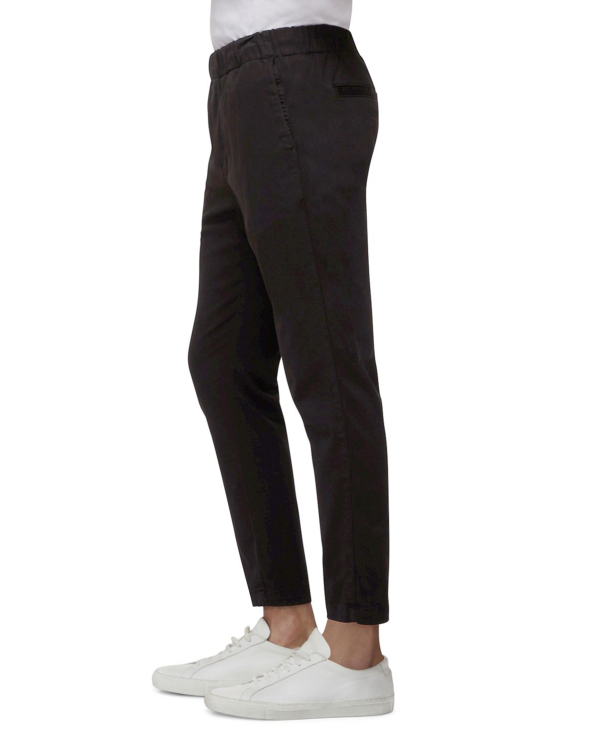 J Brand Spadium Cropped Jogger Pants Black