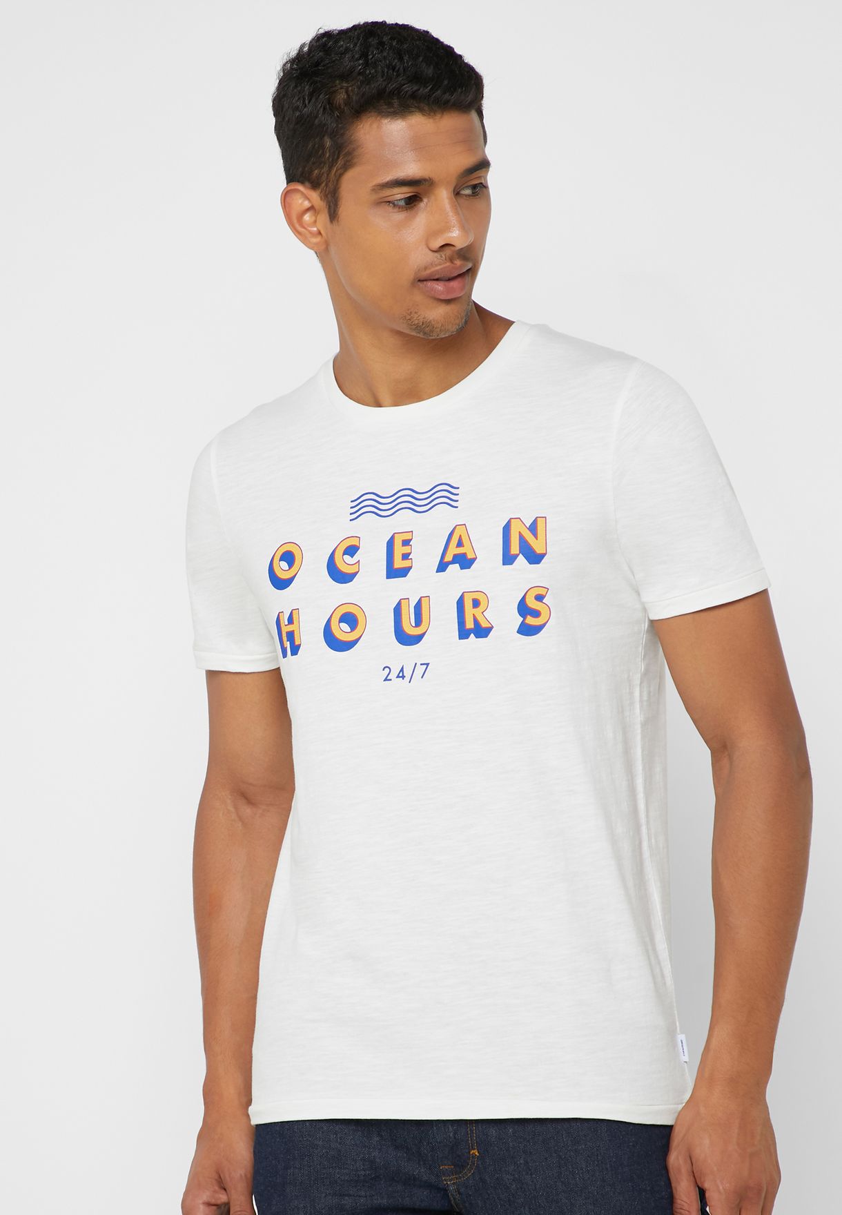 JACK & JONES Essential Summer Crew Neck T-Shirt