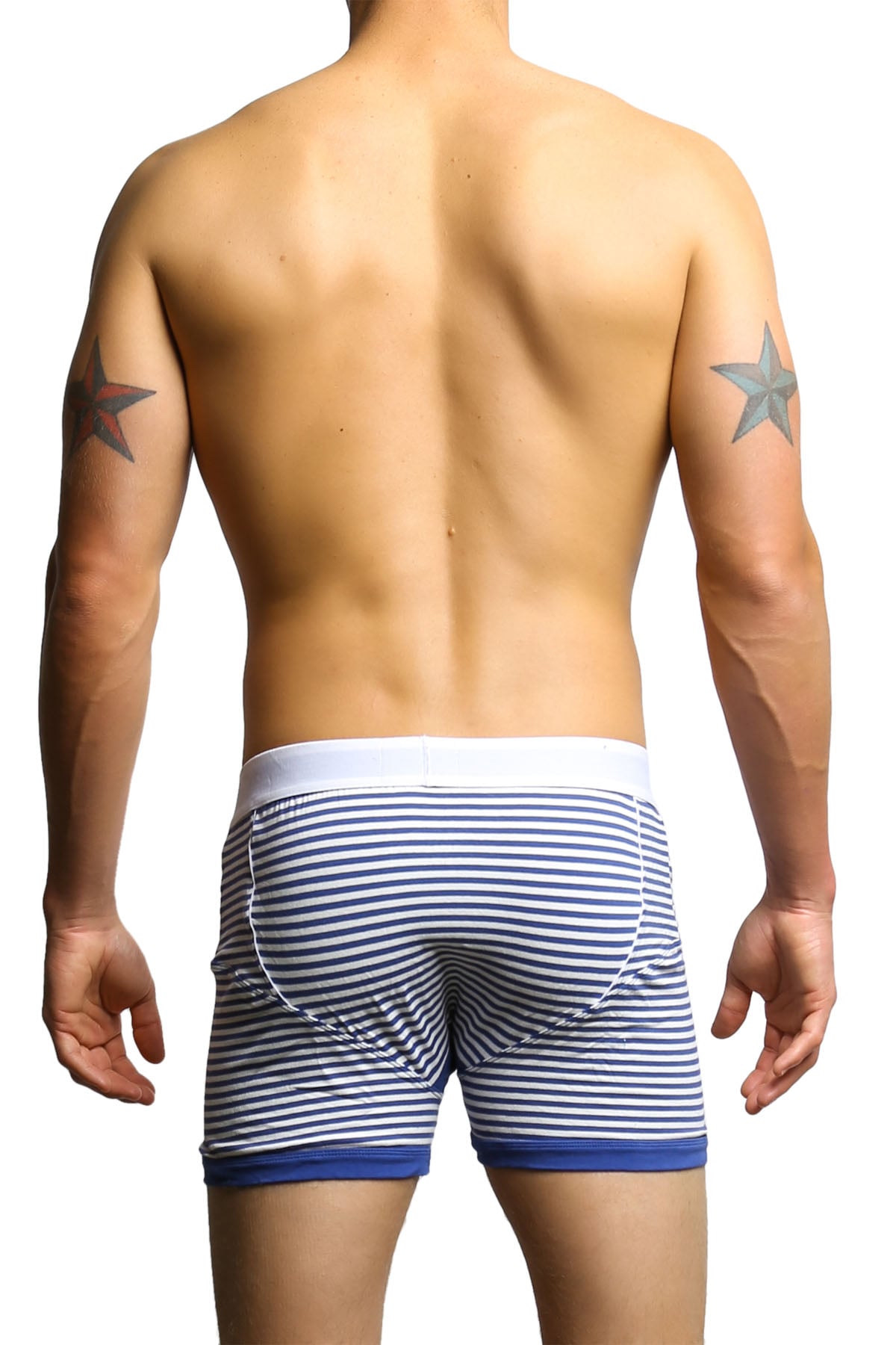 James Tudor Navy & White Regal Boxer