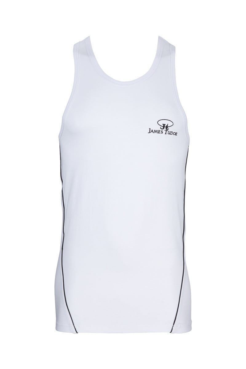James Tudor White Sport Tank