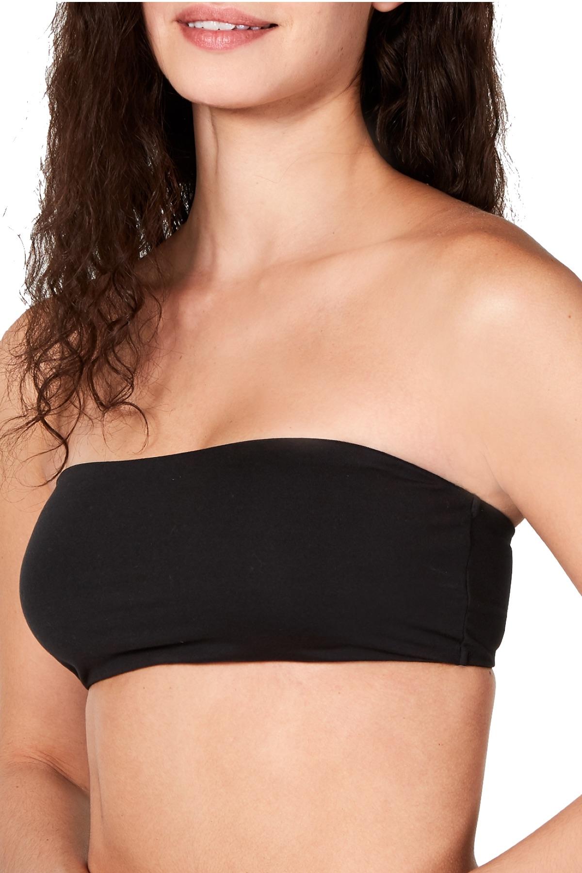 Jenni Convertible Bandeau Bralette in Black