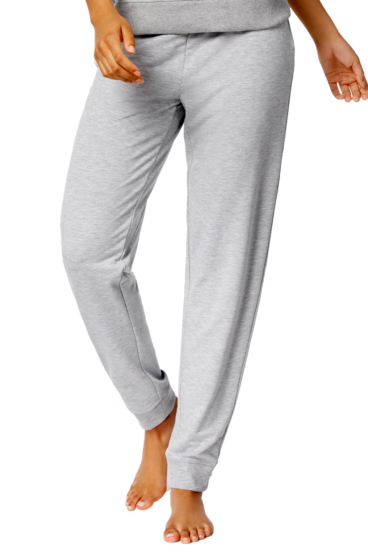 Jenni Drawstring Jogger Lounge Pant in Grey