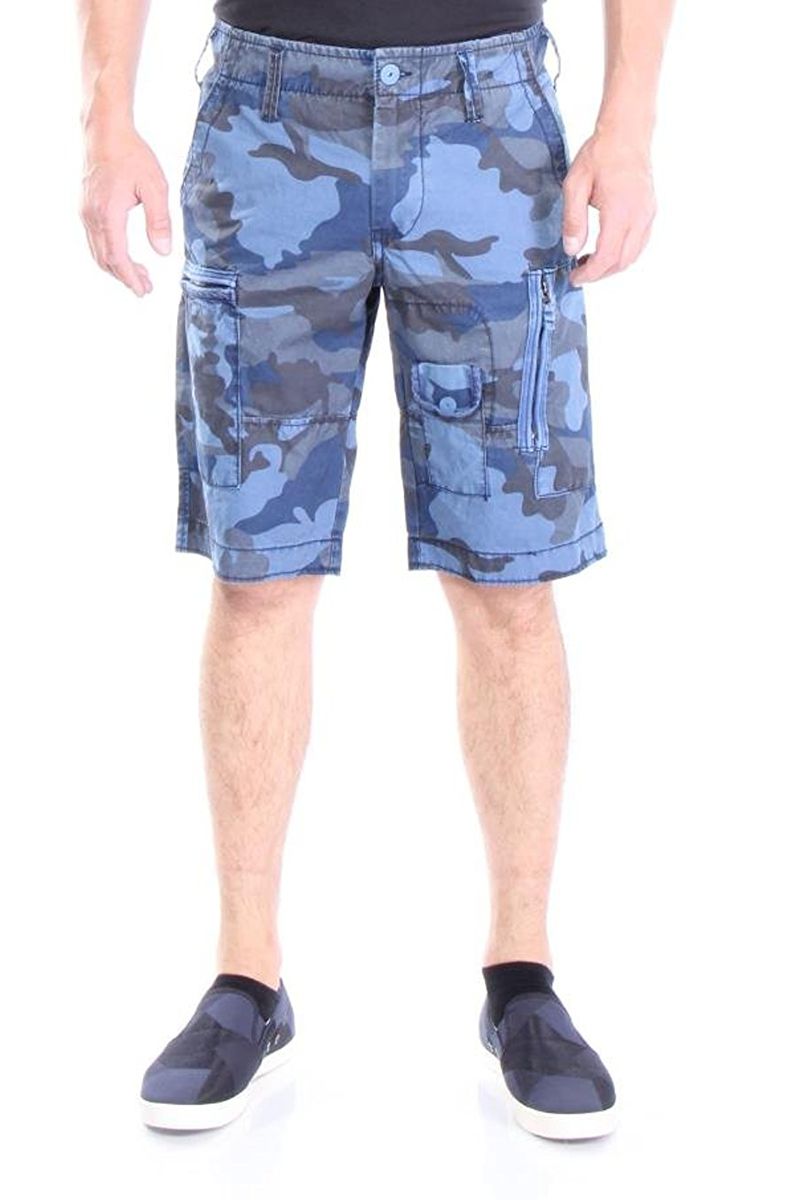 Jetlag Blue Camo Short
